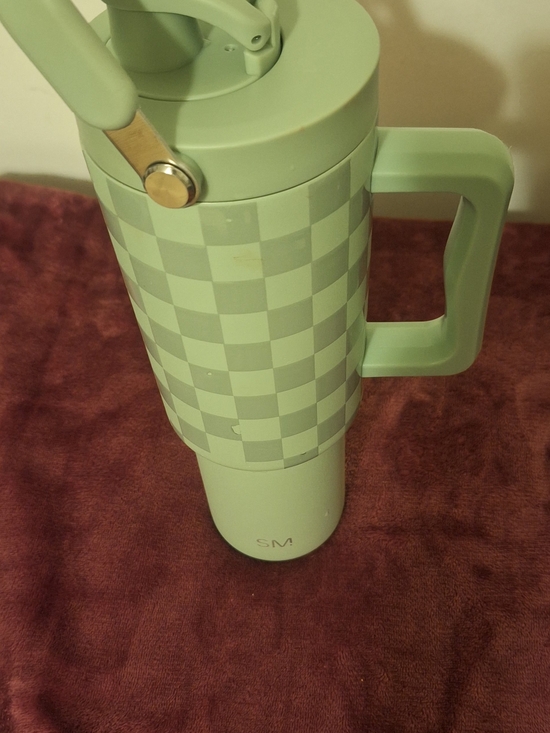 Simple Modern Other - SM Mint Green Checkered Insulated  Tumbler